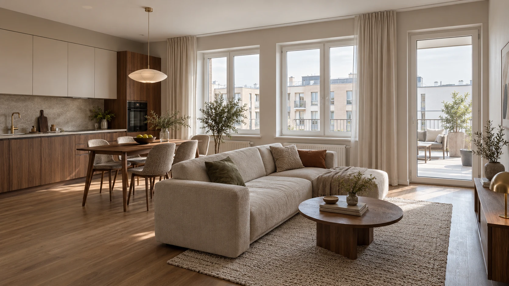 Семейная квартира в «Пшеница»: 83,5 м²